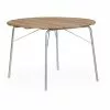 Brafab 56:An Dining Table 110, Galvanized/Teak