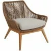 Brafab Hassel Fauteuil Naturel, Laag