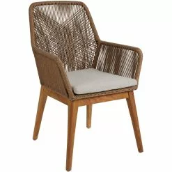 Brafab Hassel Fauteuil Naturel, Hoog