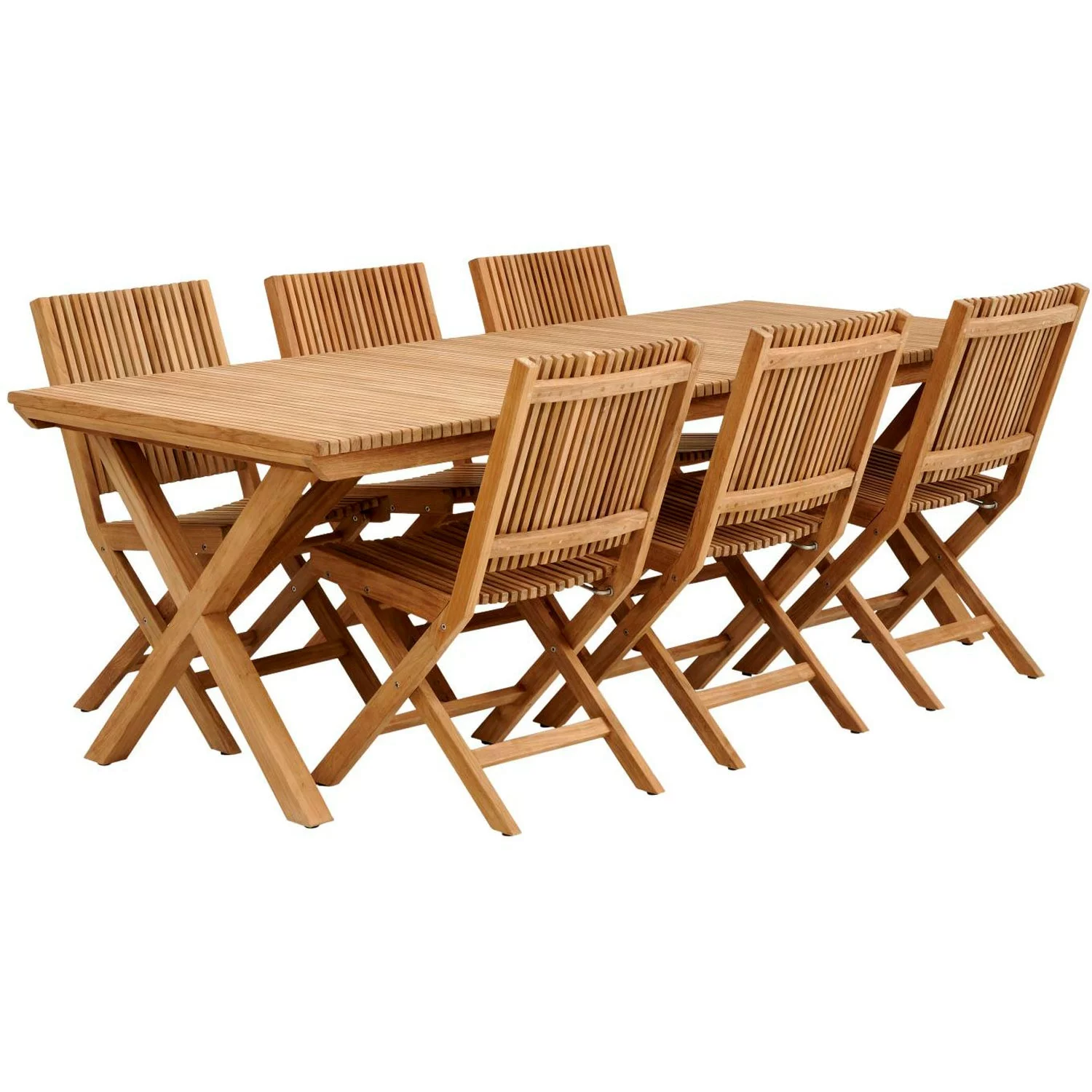 Brafab Julita Eettafel Teak, 90x220 Cm - Afbeelding 2