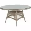 Brafab Kamomill Eettafel Ø130x73 Cm, Beige