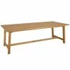 Brafab Keros Eettafel Teak 100x230