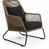 Brafab Midway Armchair With Pad, Nature