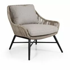 Brafab Pembroke Armchair With Pad, Beige