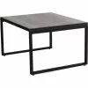 Brafab Talance Coffee Table 74x60cm H40, Black / Dark Grey