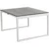 Brafab Talance Coffee Table 74x60cm H40, White / Dark Grey
