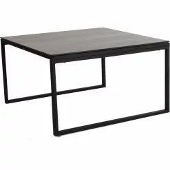 Brafab Talance Coffee Table 80x80cm H45, Black / Dark Grey