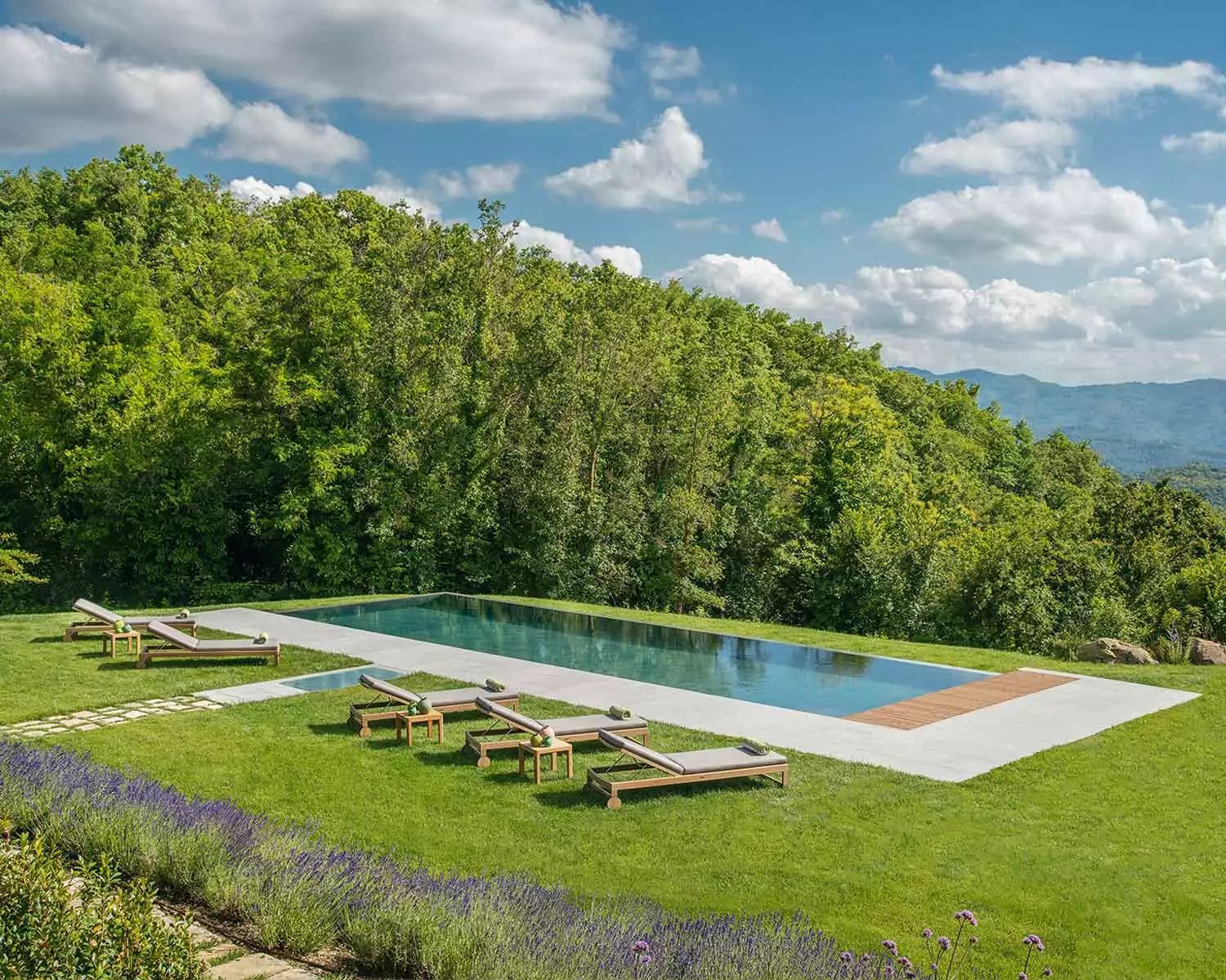 Ethimo Sand Ligbed Met Kussen, Teak / Wit - Afbeelding 4