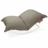 Fatboy Rock 'n Roll Rocking Chair Lightgrey With Bean Bag, Grey Taupe