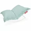 Fatboy Rock 'n Roll Rocking Chair Lightgrey With Bean Bag, Seafoam