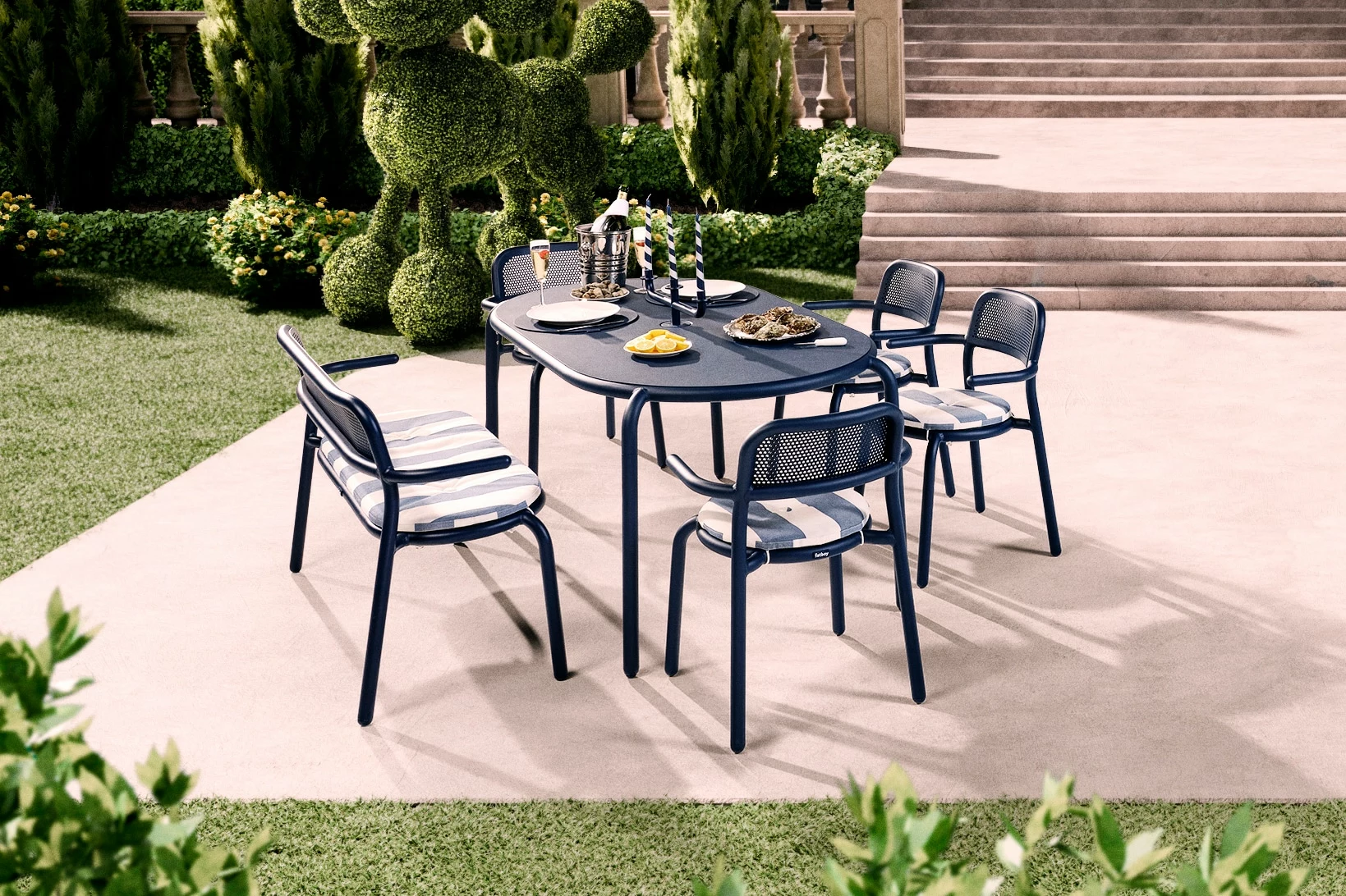 Fatboy Toní Bankski Garden Bench, Pine Green - Afbeelding 6