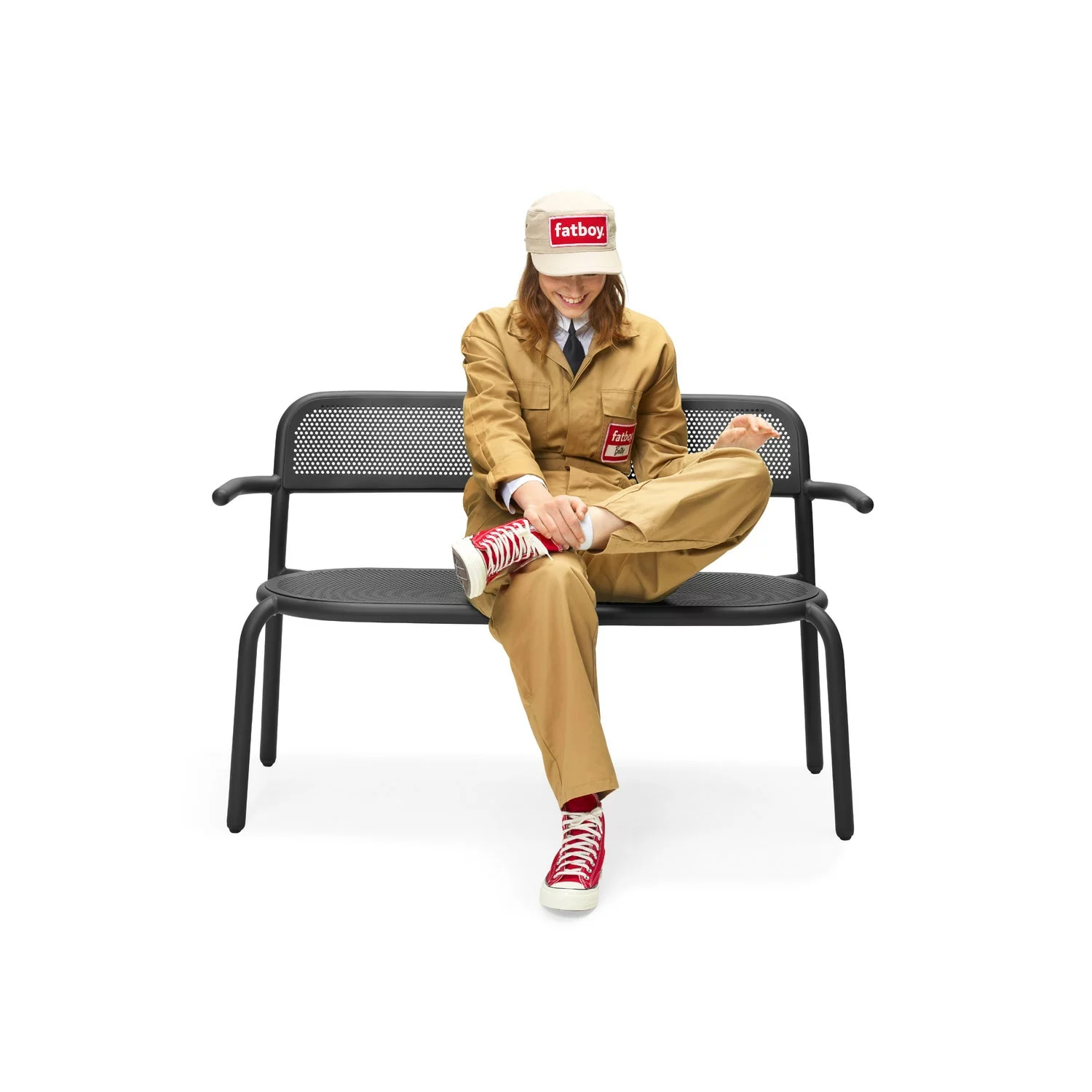 Fatboy Toní Bankski Garden Bench, Anthracite - Afbeelding 4