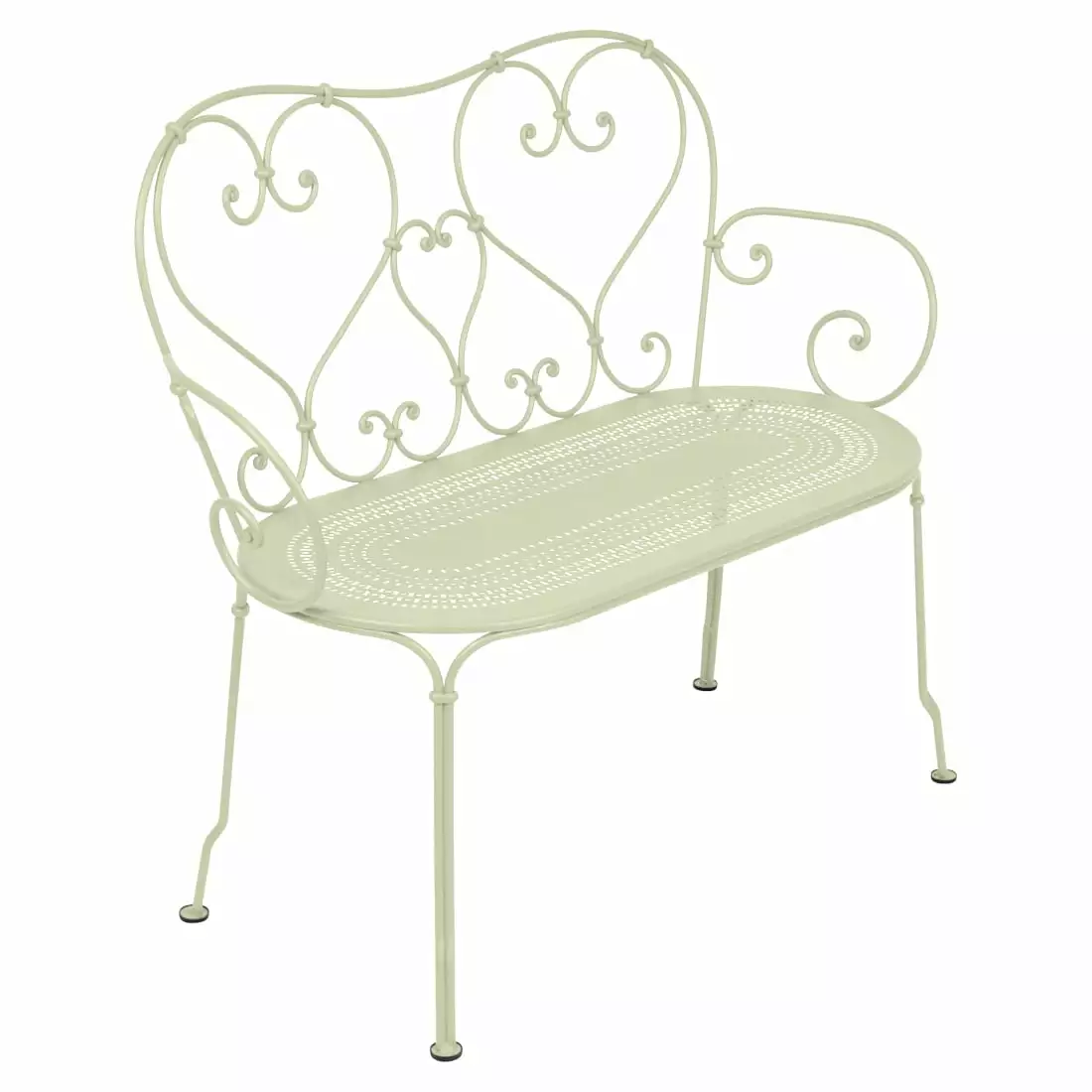 Fermob 1900 Bench, Willow Green