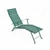 Fermob Bistro Chaise Longue, Cedar Green