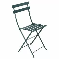 Fermob Bistro Metal Chair, Storm Grey