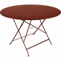 Fermob Bistro Table Ø117, Red Ochre