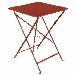 Fermob Bistro Table 57x57 Cm, Red Ochre
