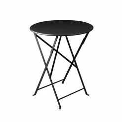 Fermob Bistro Table Ø60 Cm, Liquorice