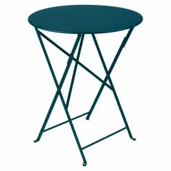 Fermob Bistro Table Ø60 Cm, Acapulco Blue