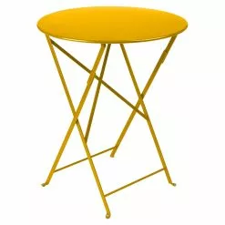 Fermob Bistro Table Ø60 Cm, Honey Matte