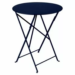 Fermob Bistro Table Ø60 Cm, Deep Blue
