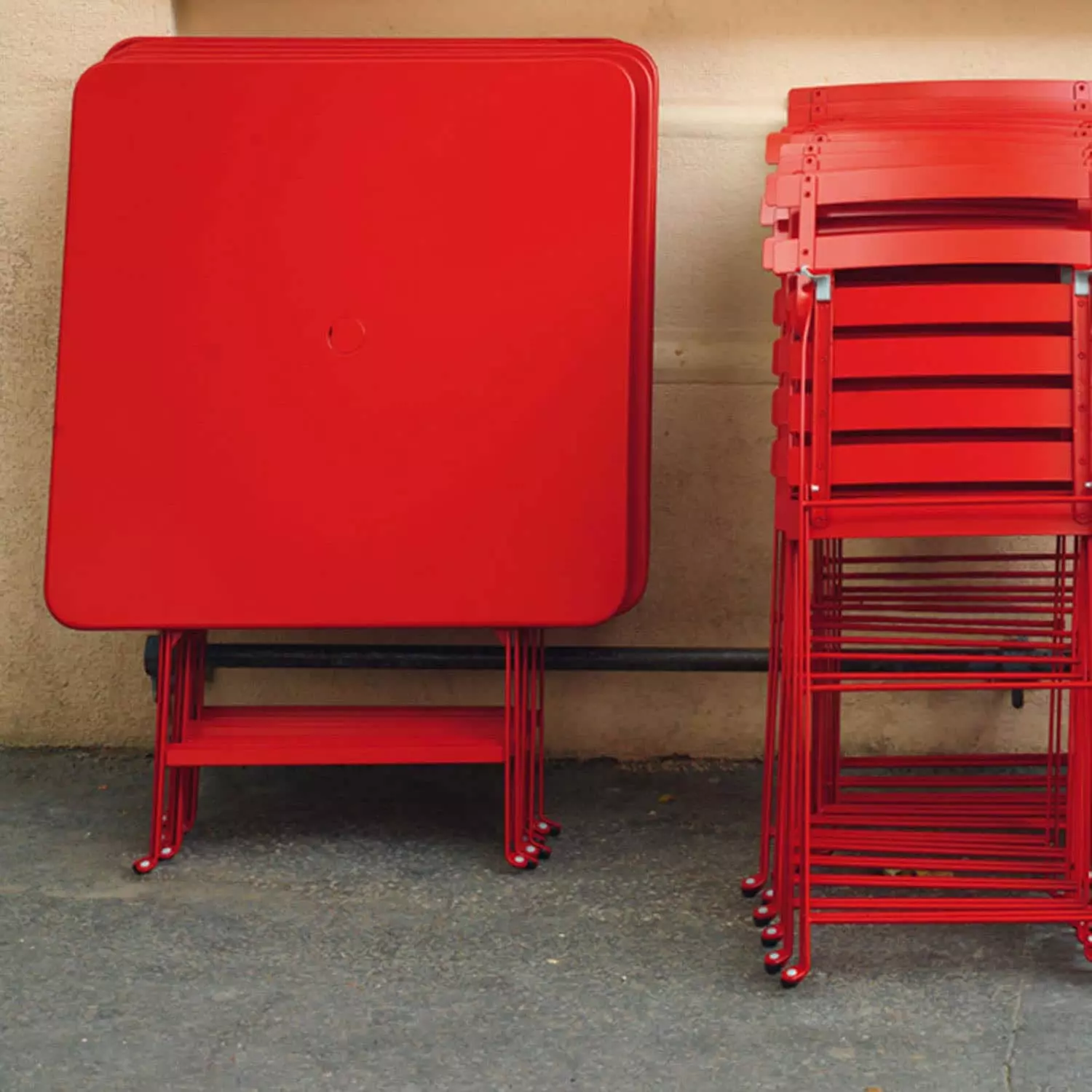 Fermob Bistro Table 71x71, Chili - Afbeelding 3