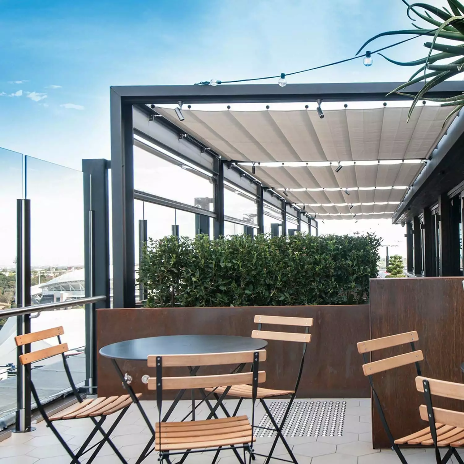 Fermob Bistro Table Ø77, Russet - Afbeelding 3