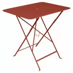 Fermob Bistro Table 77x57 Cm, Red Ochre