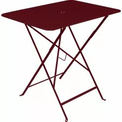 Fermob Bistro Table 77x57, Black Cherry