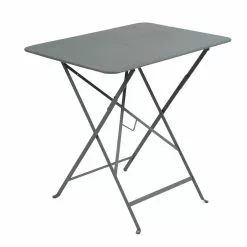 Fermob Bistro Table 77x57 Cm, Storm Grey