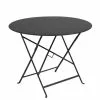 Fermob Bistro Table Ø96 Cm, Liquorice