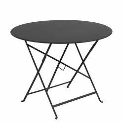 Fermob Bistro Table Ø96 Cm, Liquorice