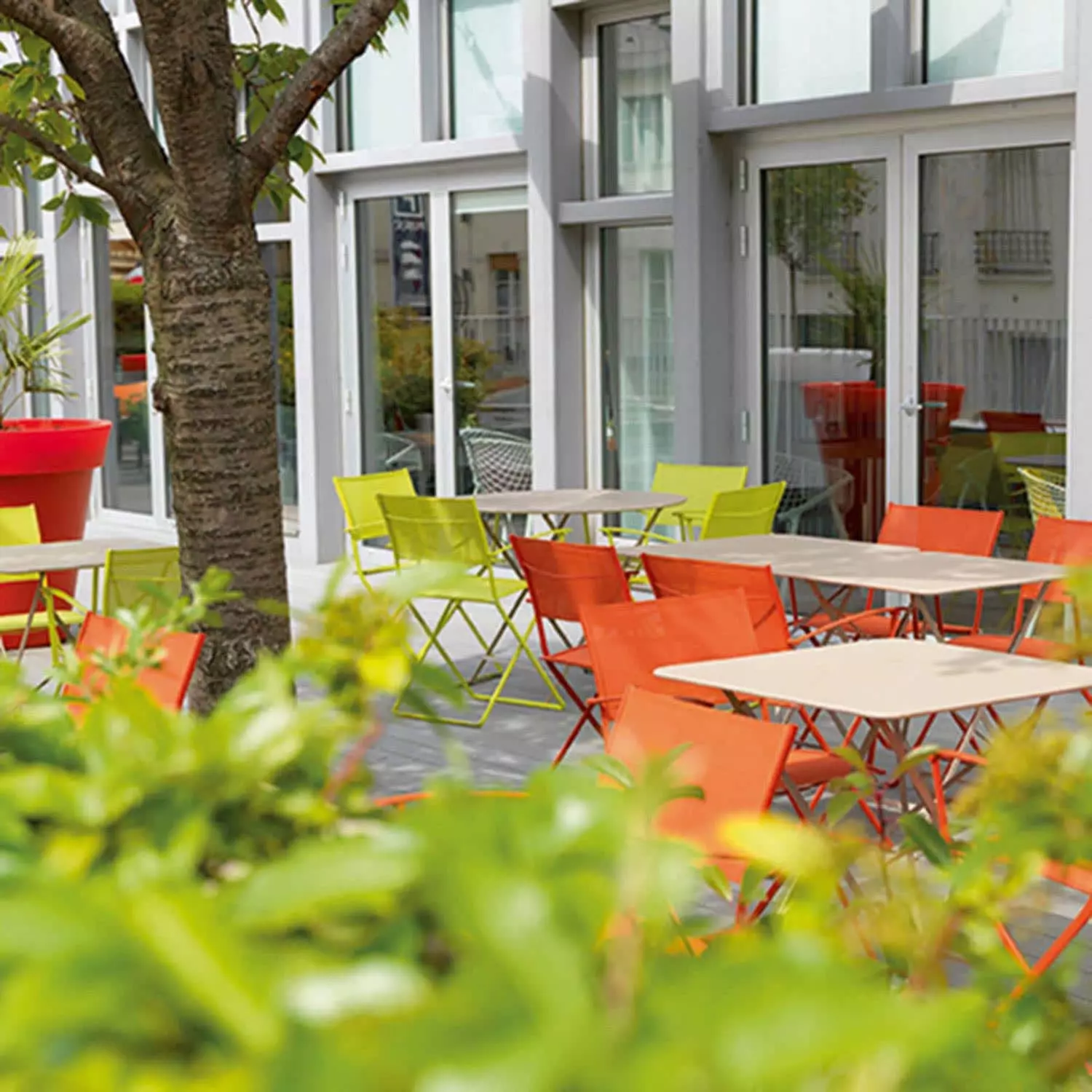 Fermob Bistro Table Ø96, Chili - Afbeelding 2