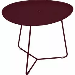 Fermob Cocotte Table, Black Cherry