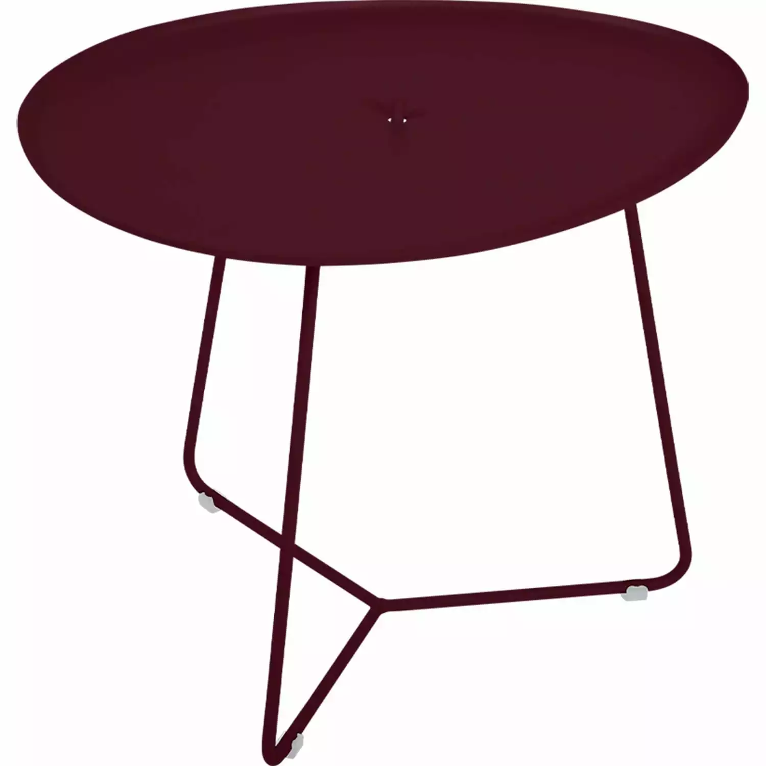 Fermob Cocotte Table, Black Cherry