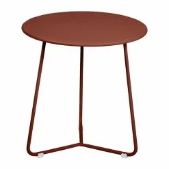 Fermob Cocotte Table/Stool, Red Ochre