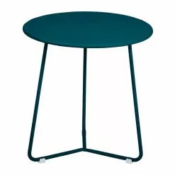 Fermob Cocotte Table/Stool, Acapulco Blue