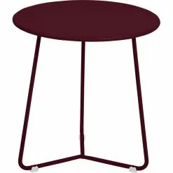 Fermob Cocotte Table/Stool, Black Cherry