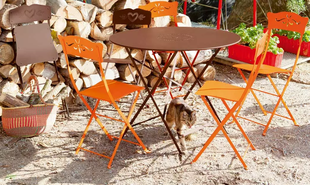 Fermob Floréal Table Ø96, Cotton White - Afbeelding 4