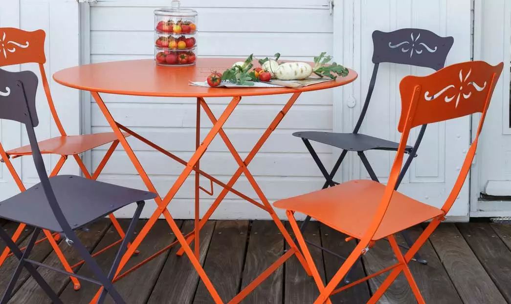 Fermob Floréal Table Ø96, Cotton White - Afbeelding 5