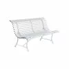 Fermob Louisiane Bench 150, Cotton White