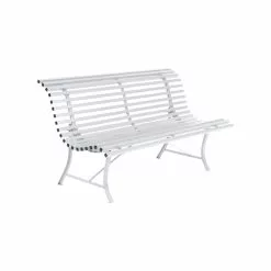 Fermob Louisiane Bench 150, Cotton White