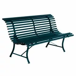 Fermob Louisiane Bench 150 Cm, Acapulco Blue