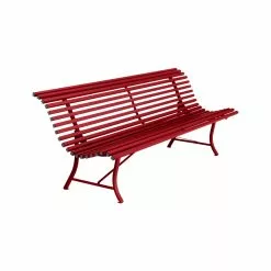 Fermob Louisiane Bench 200 Cm, Poppy
