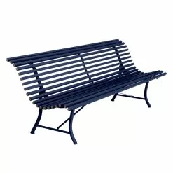 Fermob Louisiane Bench 200 Cm, Deep Blue