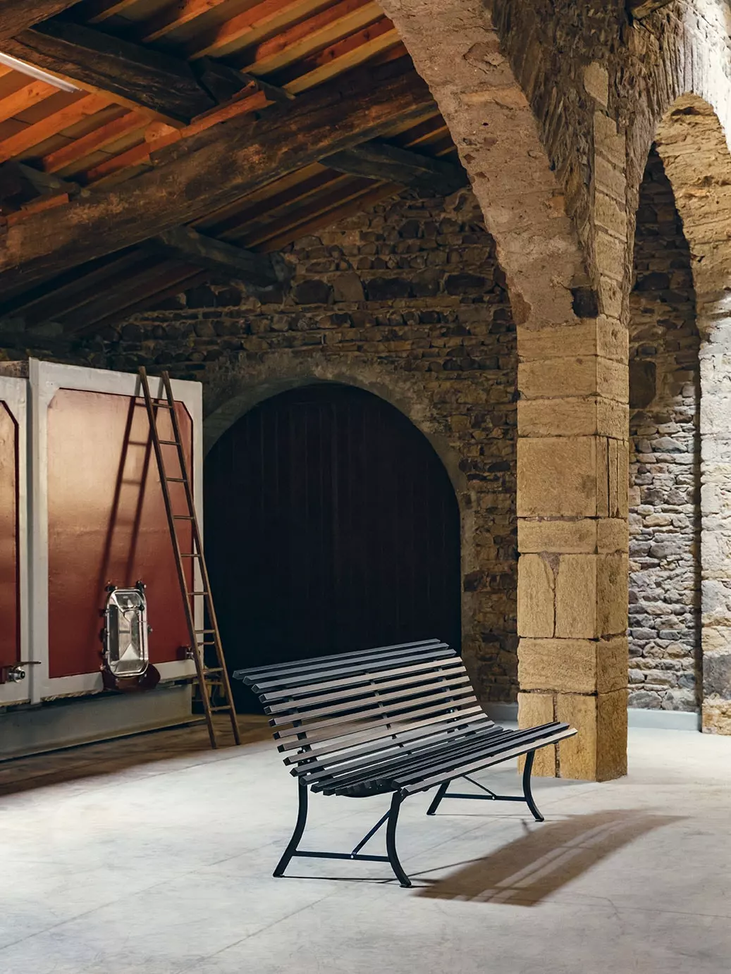 Fermob Louisiane Bench 200 Cm, Deep Blue - Afbeelding 2