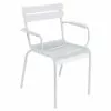 Fermob Luxembourg Armchair, Cotton White