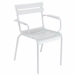 Fermob Luxembourg Armchair, Cotton White