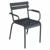Fermob Luxembourg Armchair, Anthracite