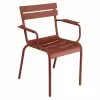 Fermob Luxembourg Armchair, Red Ochre